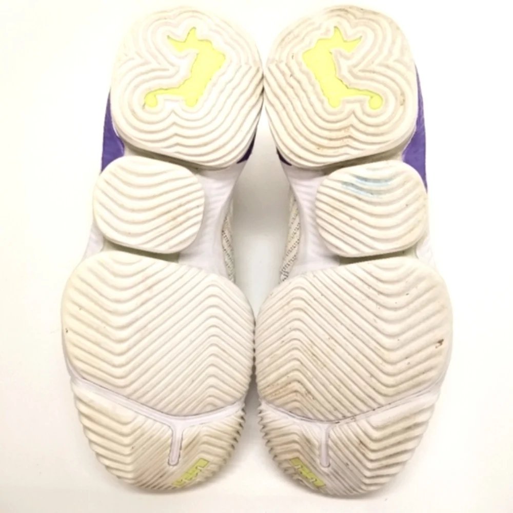 Nike LeBron 16 Mens Size 10 Buzz Lightyear Hightop White Purple Lace Up
